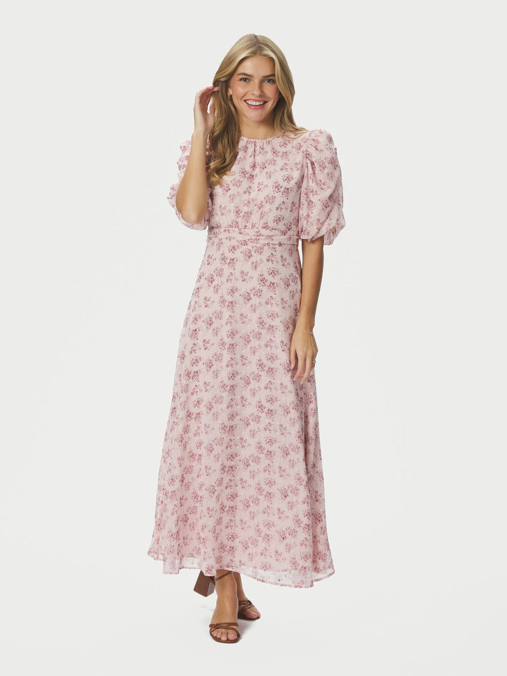 Neo Noir Kikka Flower mekko, roosa