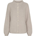 BTF Nina Raccoon -neuletakki , vaalea beige