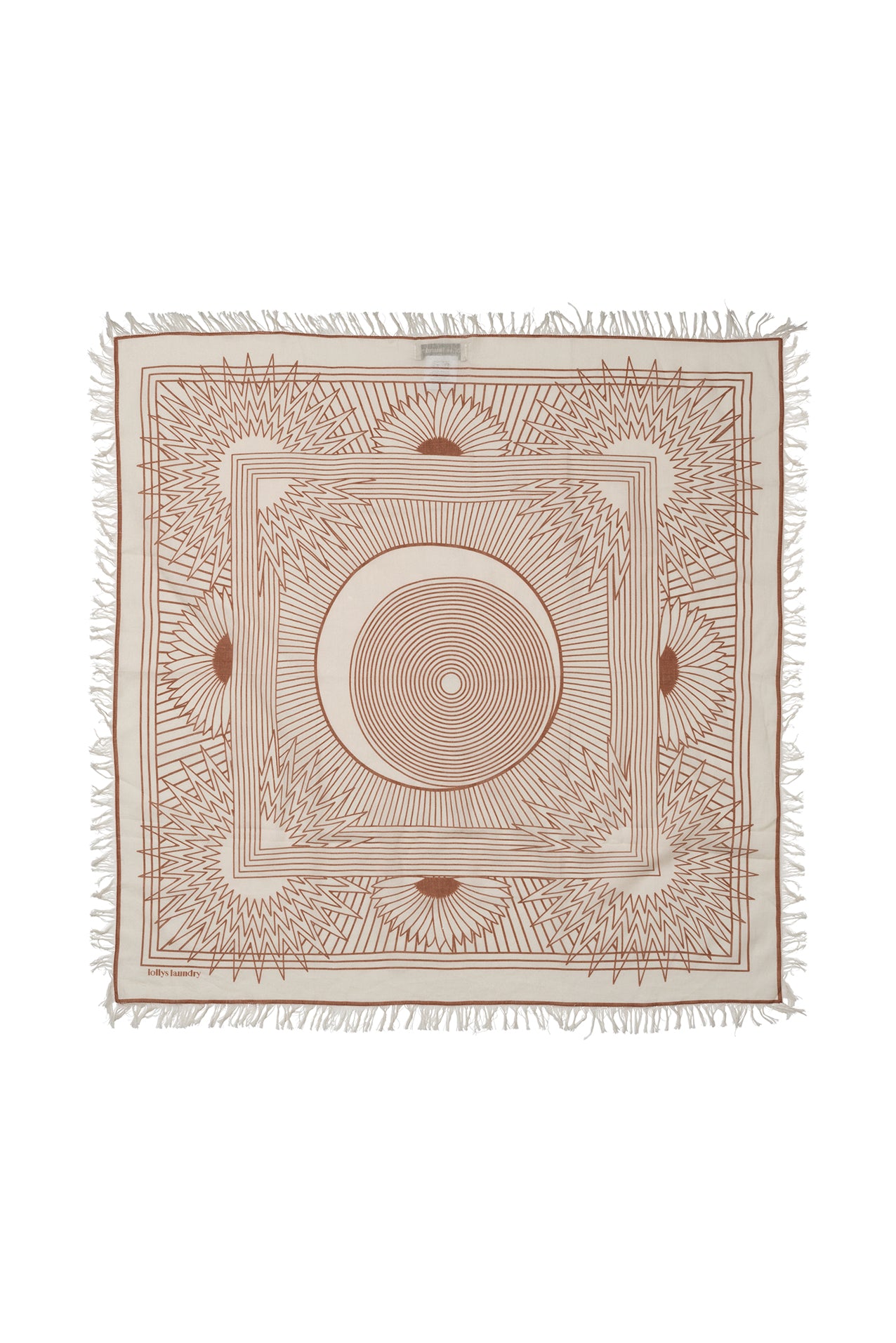 Lollys Noor-huivi, beige