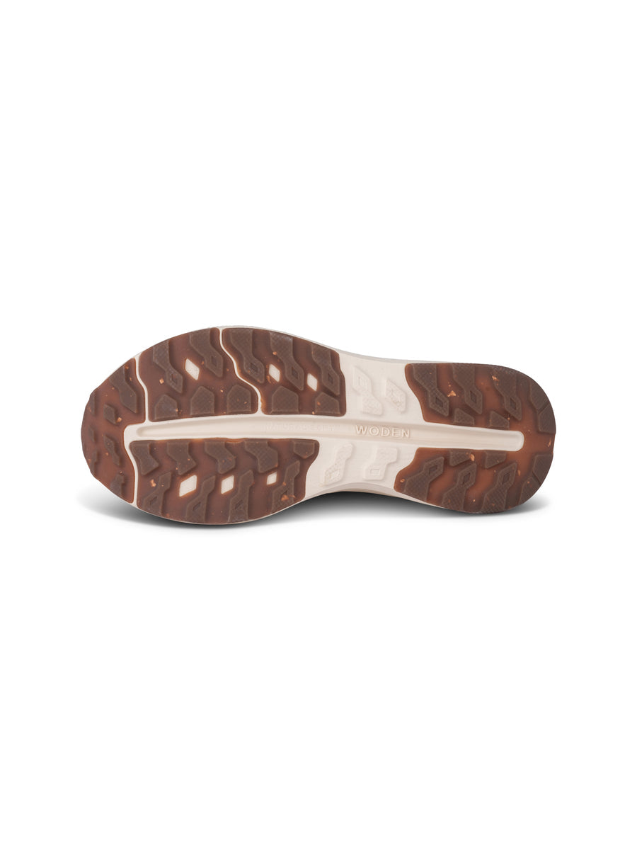 Woden Mathilde runner leather, valkoinen