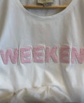 Weekend-t-paita pinkki