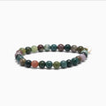 SOI Essential Indian Agate Stretch -rannekoru