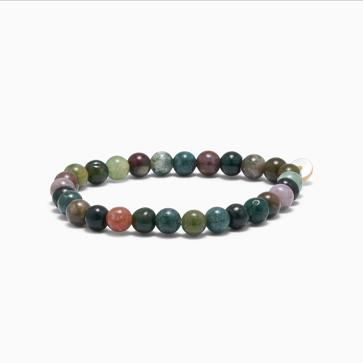 SOI Essential Indian Agate Stretch -rannekoru