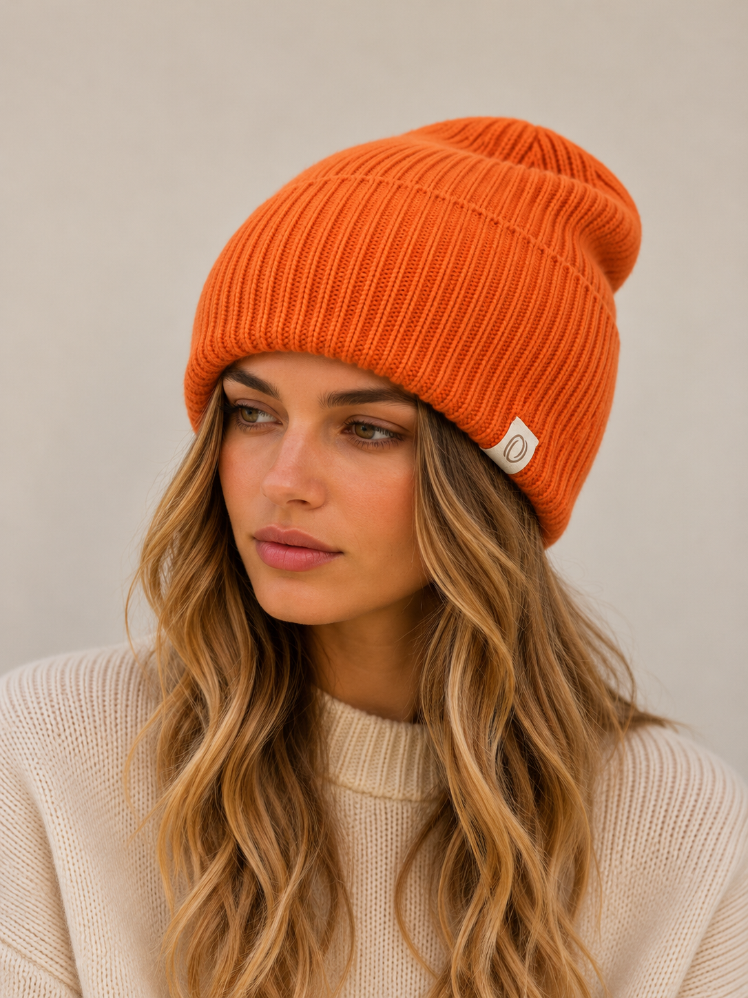 Beanie myssy, oranssi