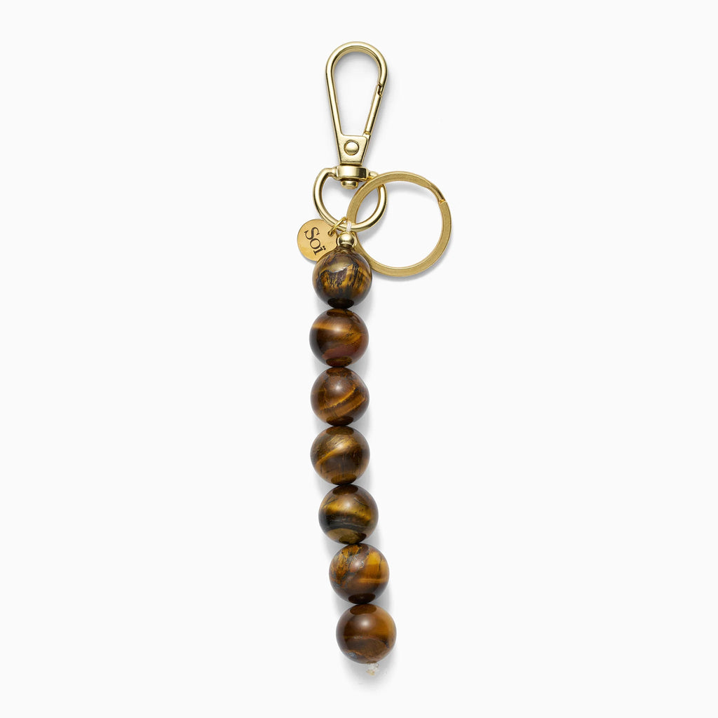 SOI Cali Tiger Eye -avaimenperä