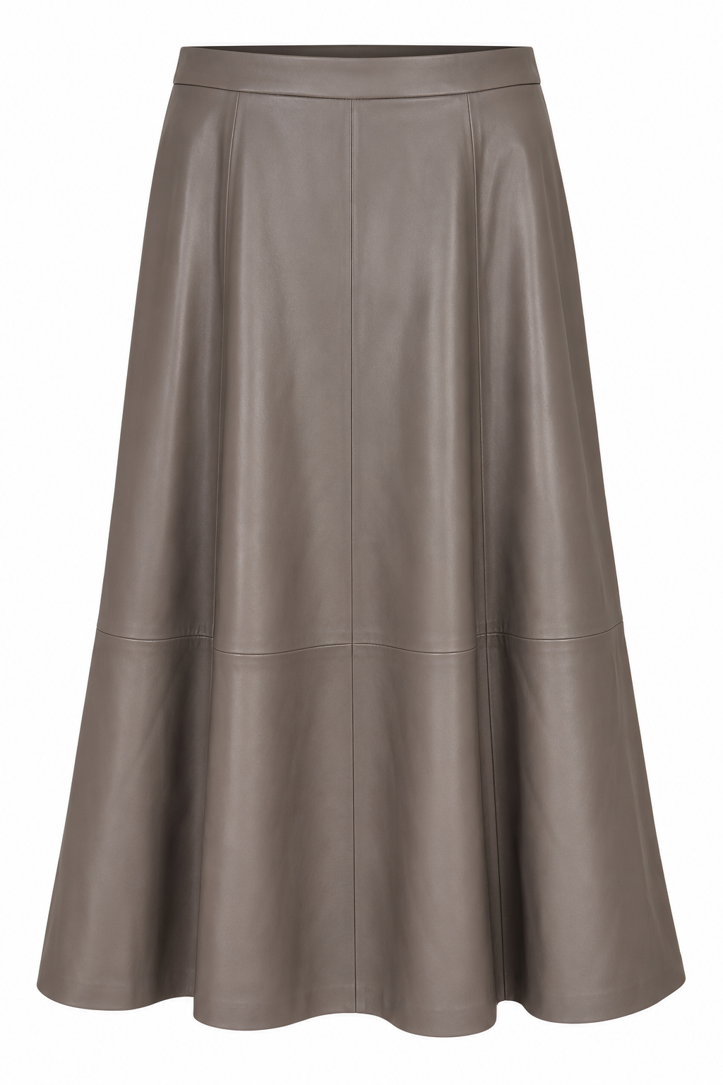 Milla  keinonahkahame, taupe