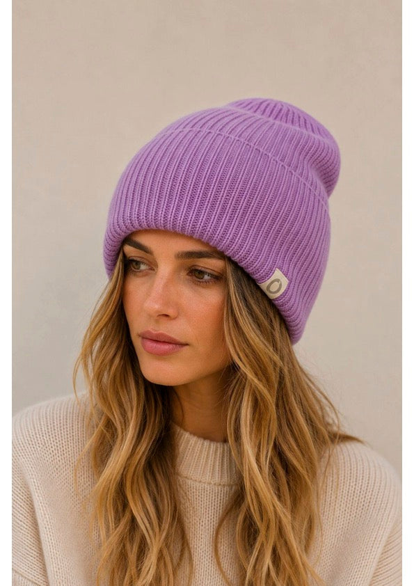 Beanie myssy, lila